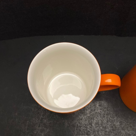 Villeroy and Boch orange mug - Picture 4 of 11